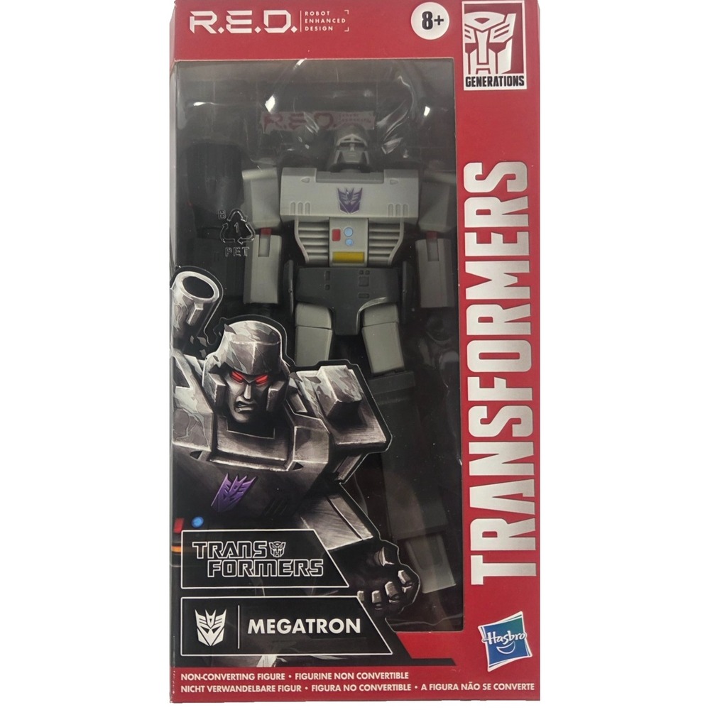 Hasbro Transformers R.E.D. Megatron 6 Inch Action Figure Generations Decepticon